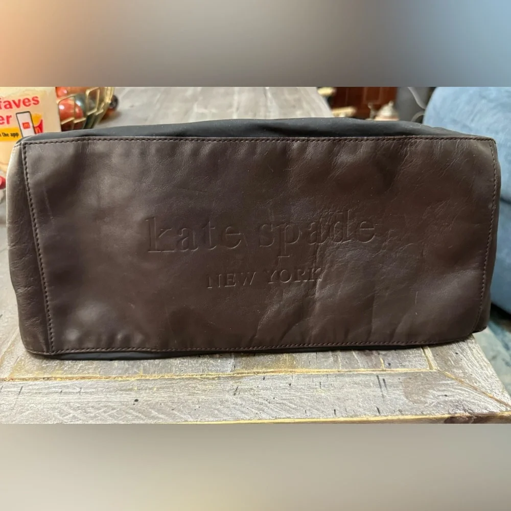 kate spade Brown and Black Hobo Bag